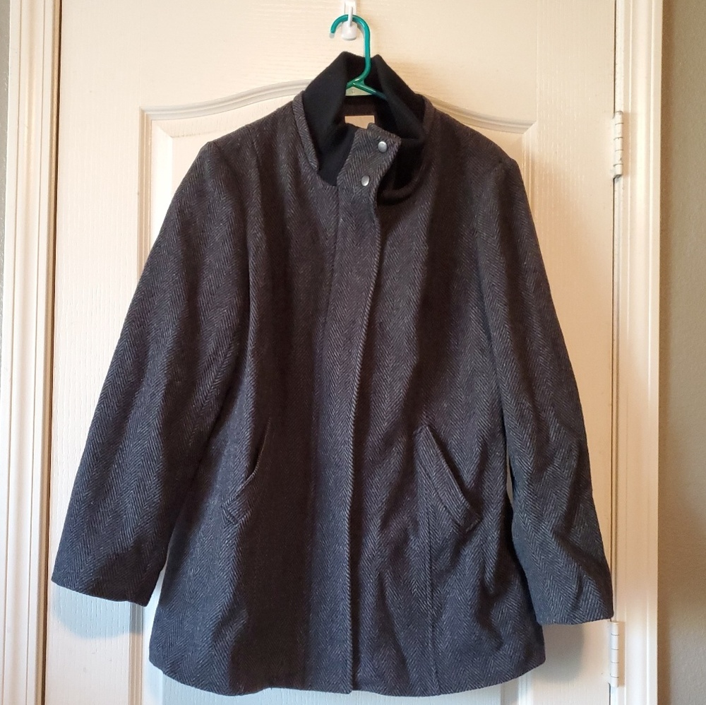 Fully Lined 3/4 length Wool Coat